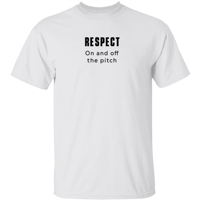 Respect On And Off The Pitch T Shirt Patrick Timmons