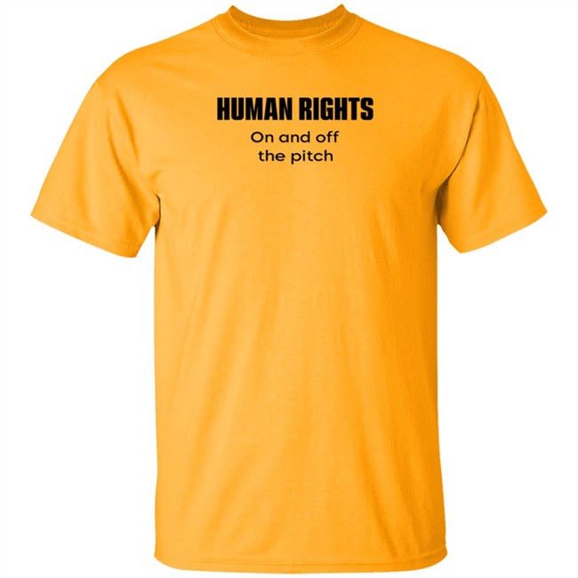 Human Rights On And Off The Pitch T Shirt Versus Human Rights On And Off The Pitch T Shirt Versus