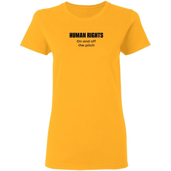 Human Rights On And Off The Pitch T Shirt Versus Human Rights On And Off The Pitch T Shirt Versus