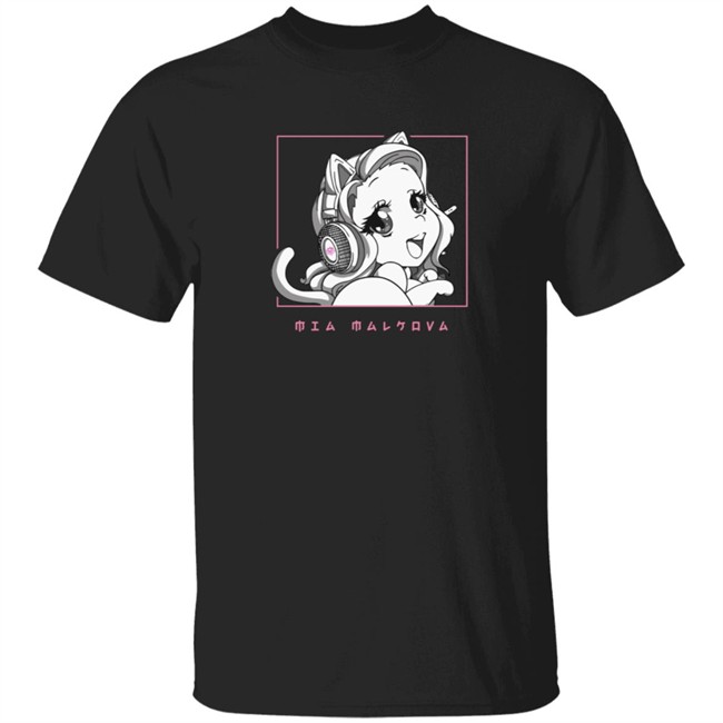 Fluxtv Merch Chibi Tee Shirt Black