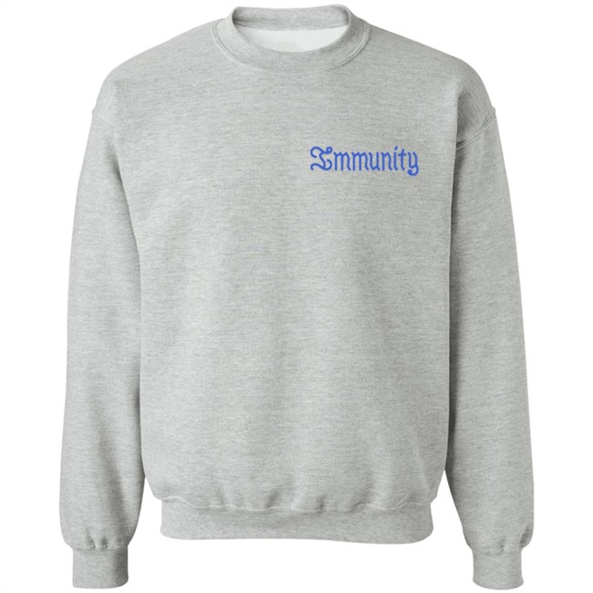 Clairo Merch Immunity Crewneck Sweatshirt