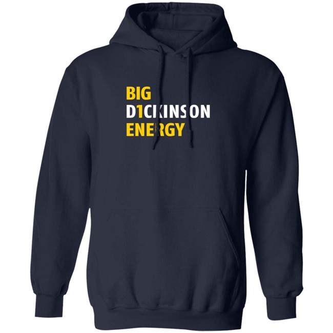 Big D1ckinson Energy Hoodie Gobluelexi Blue By 90