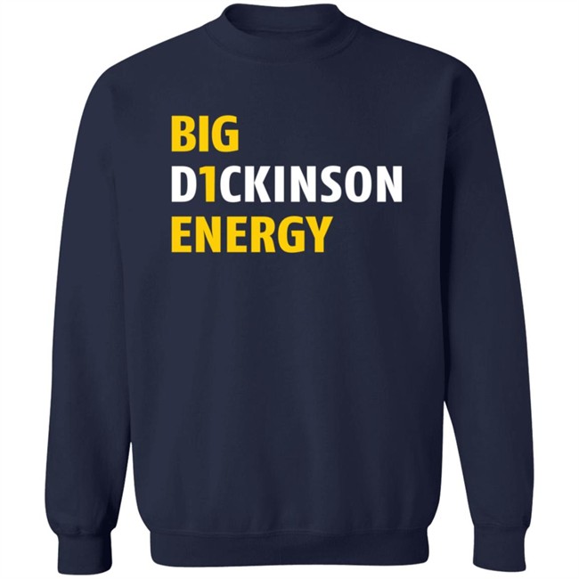 Big D1ckinson Energy Hoodie Gobluelexi Blue By 90 Big D1ckinson Energy Hoodie Gobluelexi Blue By 90