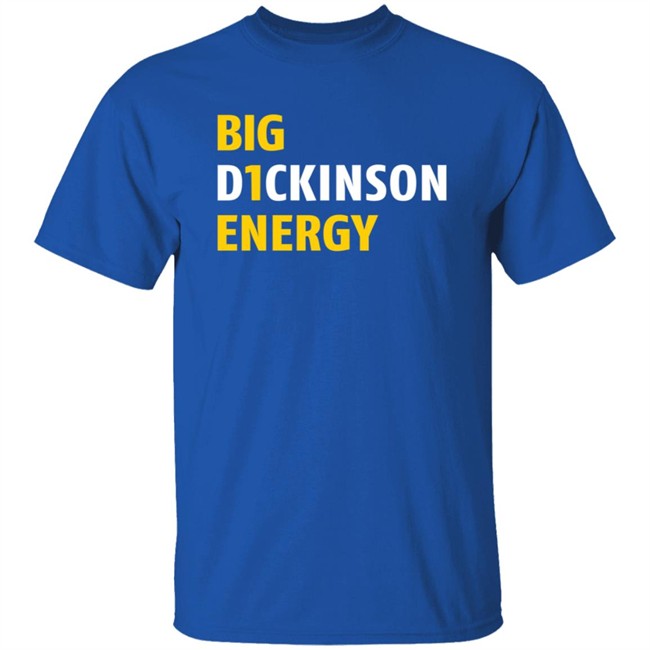Big D1ckinson Energy Hoodie Gobluelexi Blue By 90 Big D1ckinson Energy Hoodie Gobluelexi Blue By 90