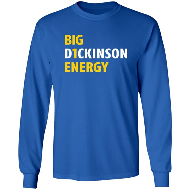 Big D1ckinson Energy Hoodie Gobluelexi Blue By 90 Big D1ckinson Energy Hoodie Gobluelexi Blue By 90