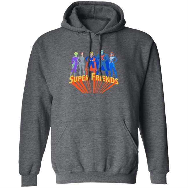 Supergirl Super Friends Hoodie Supergirl Super Friends Hoodie