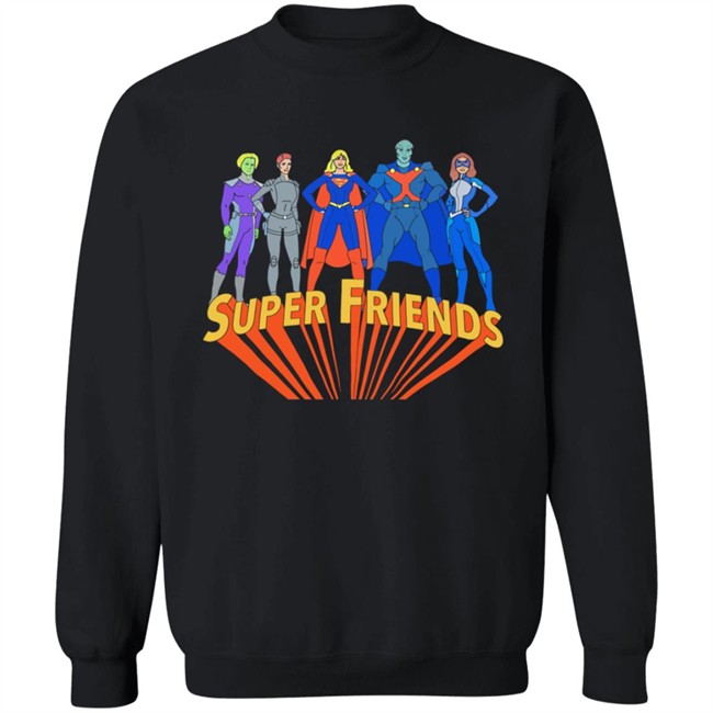 Supergirl Super Friends Hoodie Supergirl Super Friends Hoodie