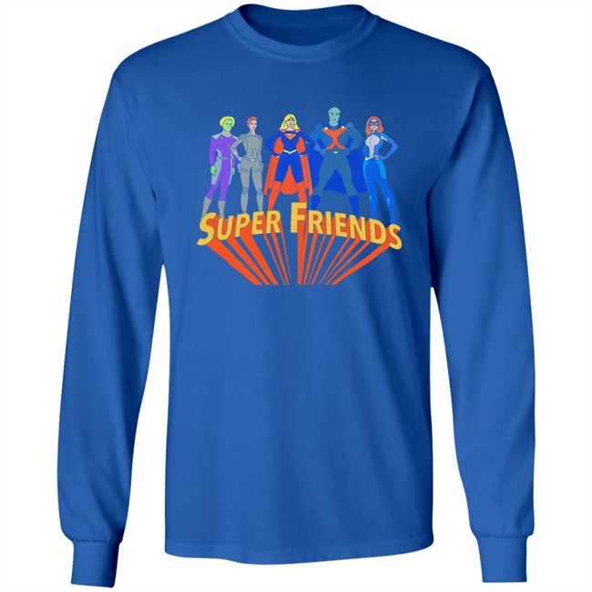 Supergirl Super Friends Hoodie Supergirl Super Friends Hoodie