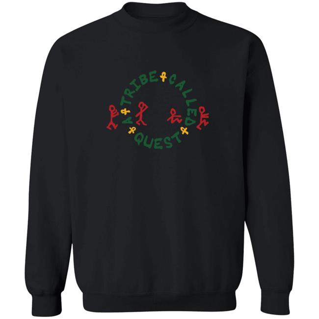A Tribe Called Quest Merch Stick Figure Black Hoodie A Tribe Called Quest Merch Stick Figure Black Hoodie