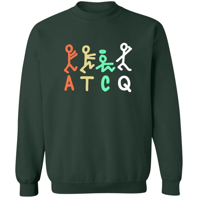 A Tribe Called Quest Merch Stick Figure Olive Hoodie A Tribe Called Quest Merch Stick Figure Olive Hoodie
