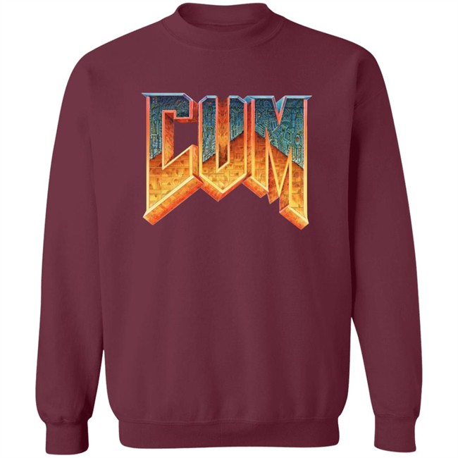 Cum Doom Logo Parody Shirt Cum Doom Logo Parody Shirt