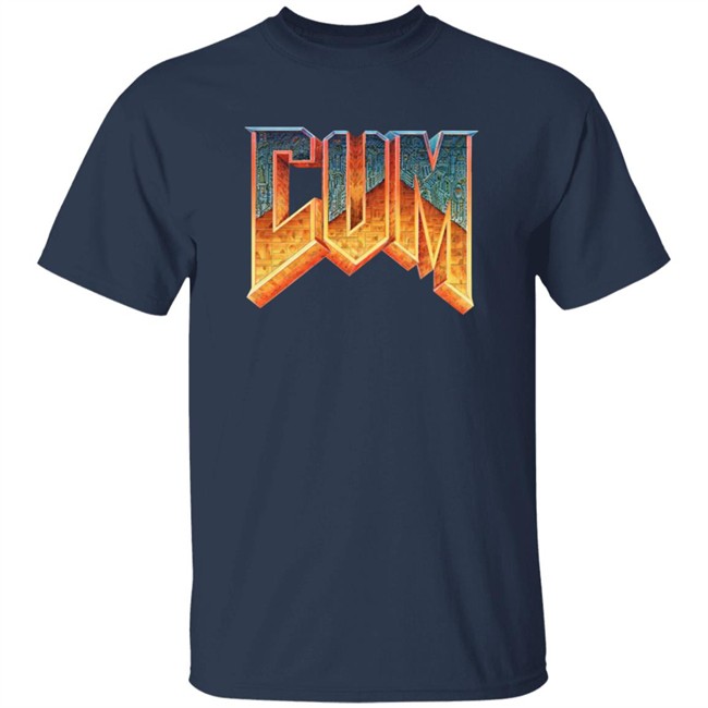 Cum Doom Logo Parody Shirt Cum Doom Logo Parody Shirt