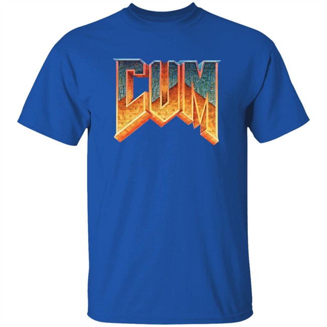 Cum Doom Logo Parody Shirt Cum Doom Logo Parody Shirt