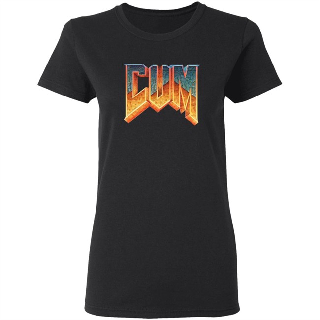 Cum Doom Logo Parody Shirt Cum Doom Logo Parody Shirt