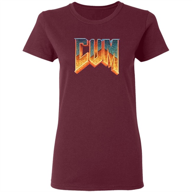 Cum Doom Logo Parody Shirt Cum Doom Logo Parody Shirt