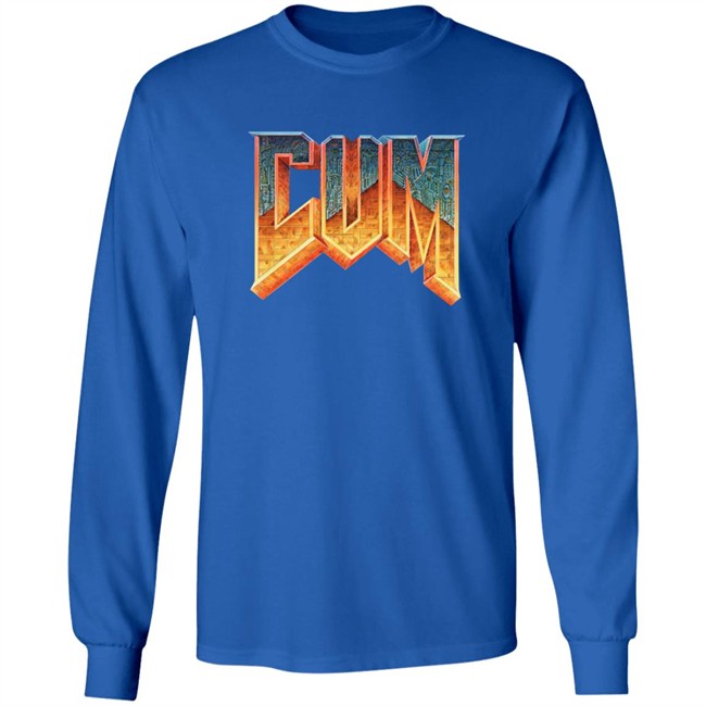 Cum Doom Logo Parody Shirt Cum Doom Logo Parody Shirt