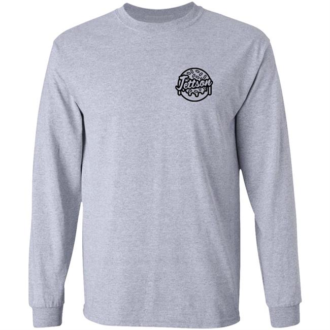 Jett Lawrence Merch Jl Donut Core Tee Grey Marle Jett Lawrence Merch Jl Donut Core Tee Grey Marle