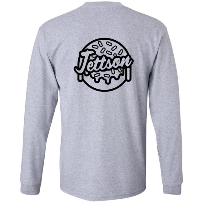 Jett Lawrence Merch Jl Donut Core Tee Grey Marle Jett Lawrence Merch Jl Donut Core Tee Grey Marle