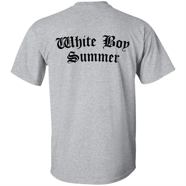 White Boy Summer WBS T Shirt Hoodie White White Boy Summer WBS T Shirt Hoodie White