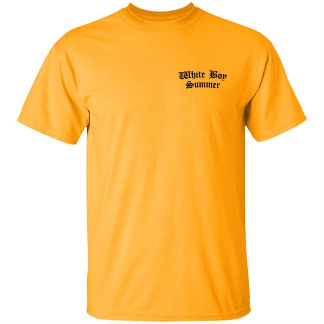 White Boy Summer WBS T Shirt Hoodie White White Boy Summer WBS T Shirt Hoodie White