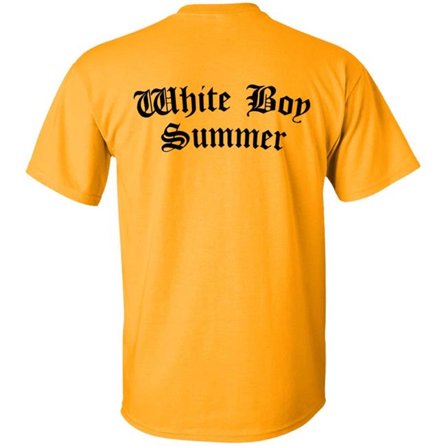 White Boy Summer WBS T Shirt Hoodie White White Boy Summer WBS T Shirt Hoodie White