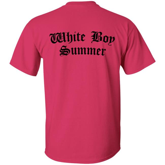 White Boy Summer WBS T Shirt Hoodie White White Boy Summer WBS T Shirt Hoodie White