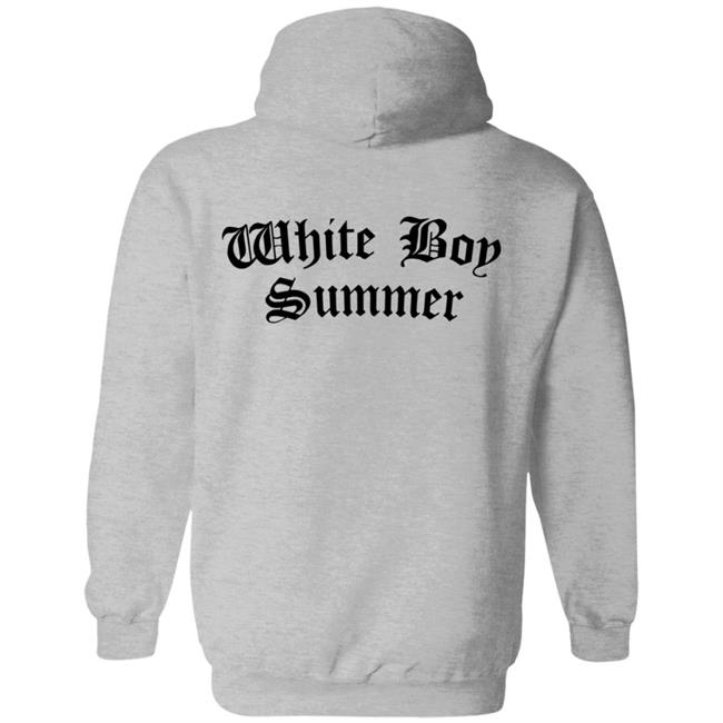 White Boy Summer WBS T Shirt Hoodie White White Boy Summer WBS T Shirt Hoodie White