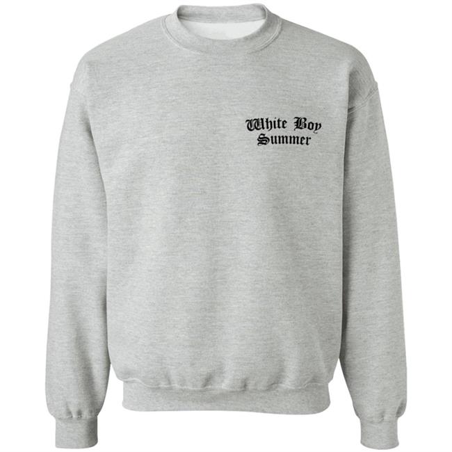 White Boy Summer WBS T Shirt Hoodie White White Boy Summer WBS T Shirt Hoodie White