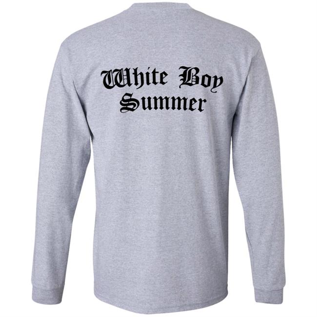 White Boy Summer WBS T Shirt Hoodie White White Boy Summer WBS T Shirt Hoodie White