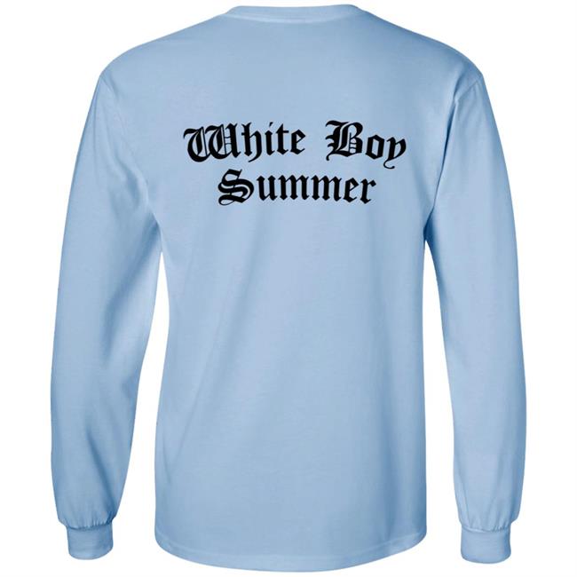 White Boy Summer WBS T Shirt Hoodie White White Boy Summer WBS T Shirt Hoodie White