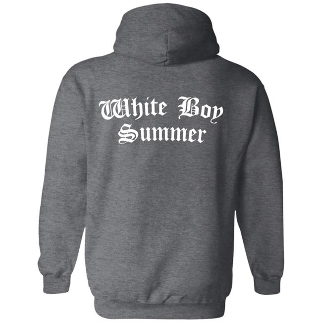 White Boy Summer Merch WBS Hoodie Shirt Black White Boy Summer Merch WBS Hoodie Shirt Black