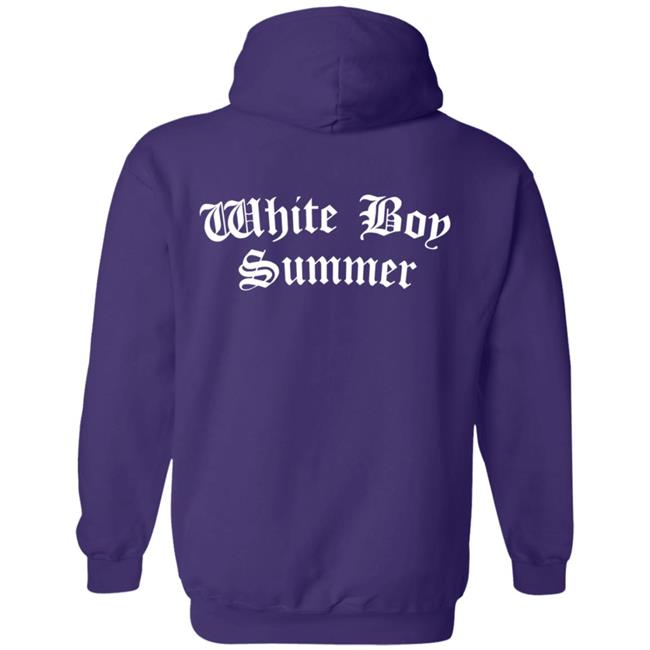 White Boy Summer Merch WBS Hoodie Shirt Black White Boy Summer Merch WBS Hoodie Shirt Black