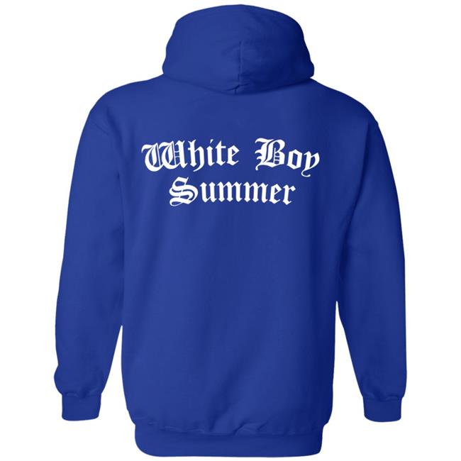 White Boy Summer Merch WBS Hoodie Shirt Black White Boy Summer Merch WBS Hoodie Shirt Black