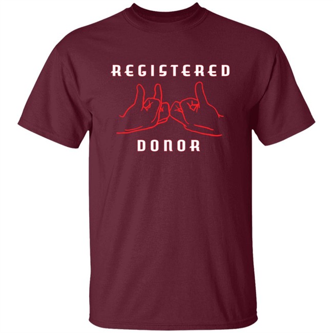 Nurselifern Merch Registered Blood Donor T Shirt Nurselifern Merch Registered Blood Donor T Shirt