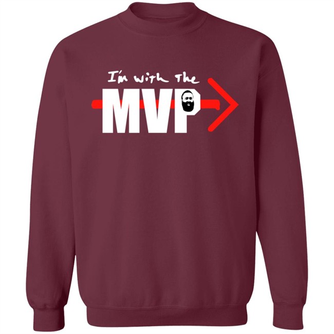 Im With The Mvp Hoodie P J Tucker Im With The Mvp Hoodie P J Tucker