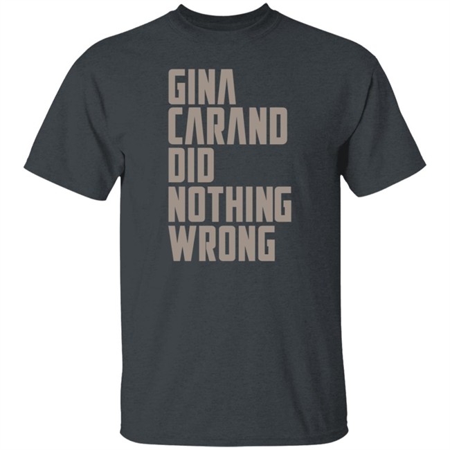 Gina Carano Did Nothing Wrong T Shirt Bob Iger Gina Carano Did Nothing Wrong T Shirt Bob Iger