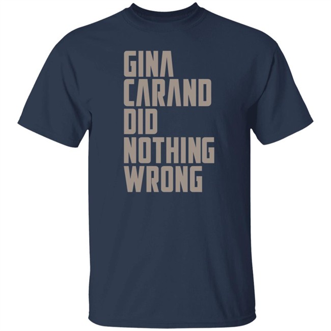 Gina Carano Did Nothing Wrong T Shirt Bob Iger Gina Carano Did Nothing Wrong T Shirt Bob Iger