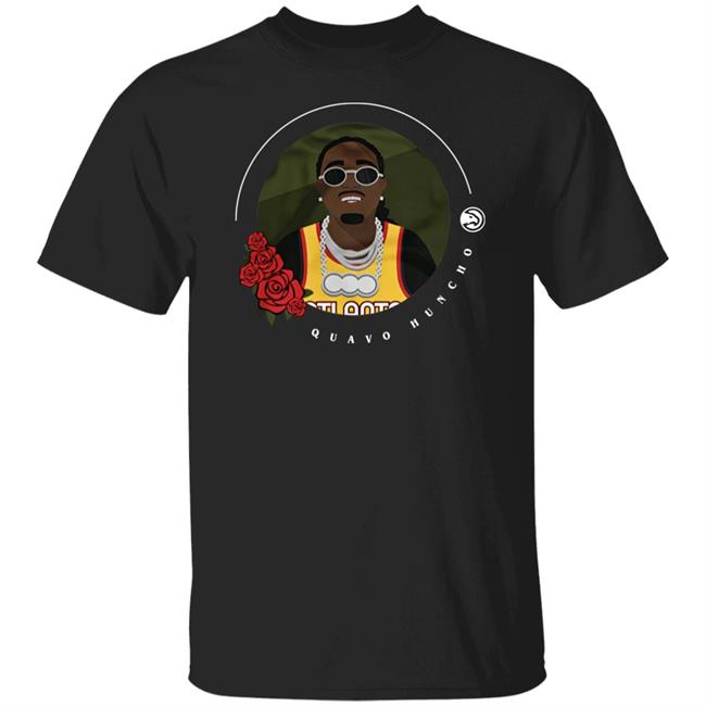 Atlanta Hawks Rap Star Quavo Night Shirt Quavo Cares Foundation