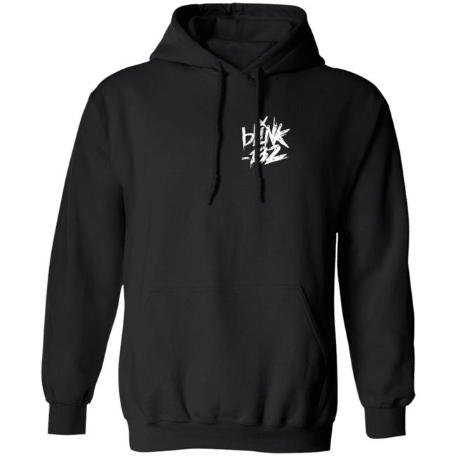 Blink 182 Merch Bones Zip Hoodie