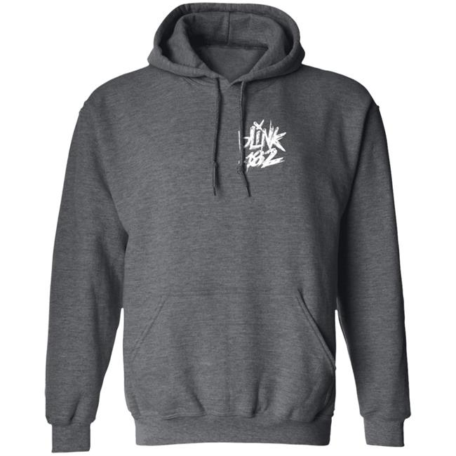 Blink 182 Merch Bones Zip Hoodie Blink 182 Merch Bones Zip Hoodie