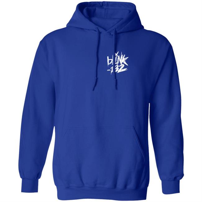 Blink 182 Merch Bones Zip Hoodie Blink 182 Merch Bones Zip Hoodie