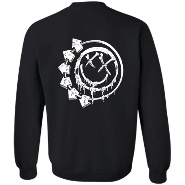 Blink 182 Merch Bones Zip Hoodie Blink 182 Merch Bones Zip Hoodie