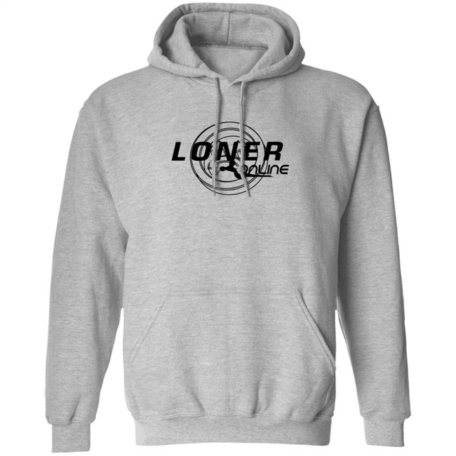 Loner Online Original T Shirt White Loner Online Original T Shirt White