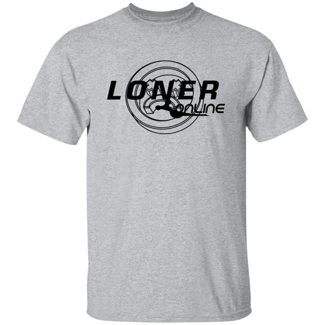 Loner Online Original T Shirt White Loner Online Original T Shirt White
