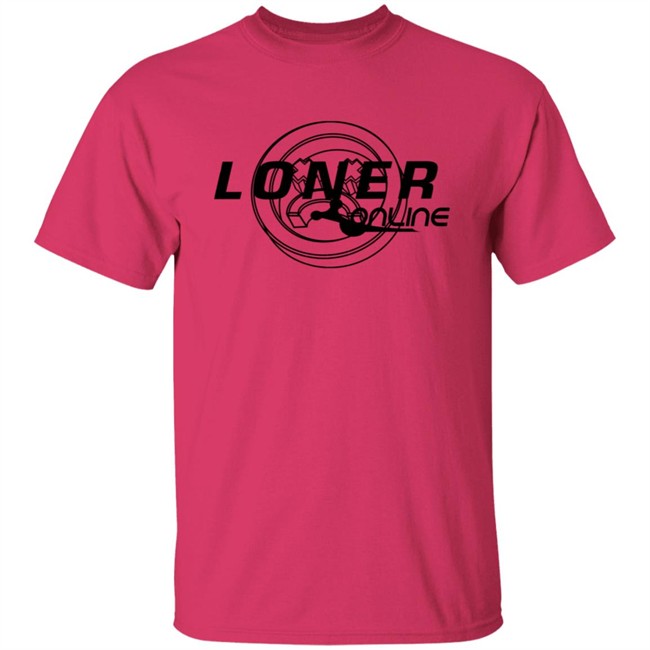 Loner Online Original T Shirt White Loner Online Original T Shirt White