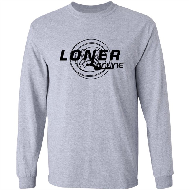 Loner Online Original T Shirt White Loner Online Original T Shirt White