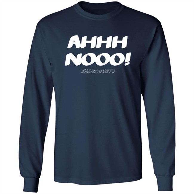 Ahhh Noooo White Lettering Hoodie Ahhh Noooo White Lettering Hoodie