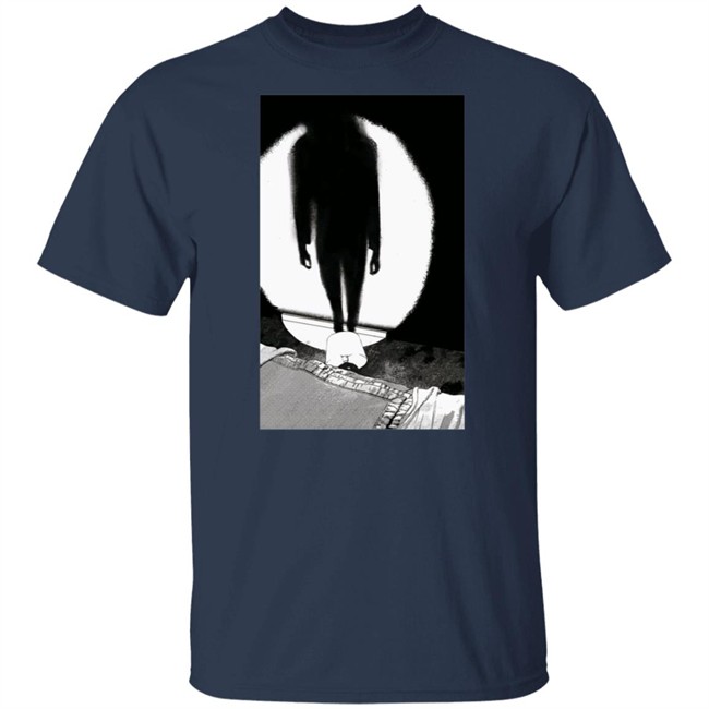 Fyyaa Horror Manga Shadow Tee Shirt Fyyaa Horror Manga Shadow Tee Shirt