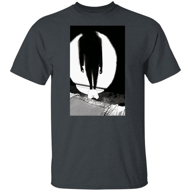 Fyyaa Horror Manga Shadow Tee Shirt Fyyaa Horror Manga Shadow Tee Shirt