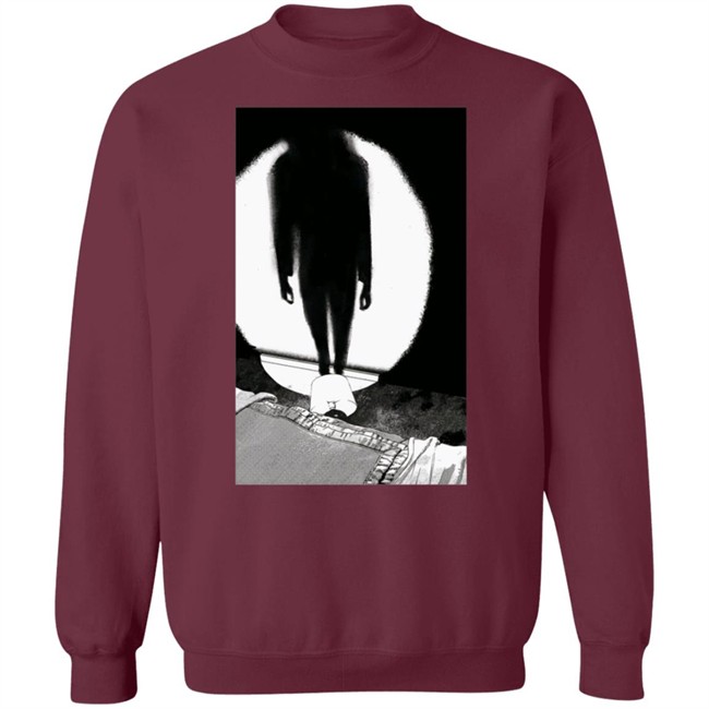 Fyyaa Horror Manga Shadow Tee Shirt Fyyaa Horror Manga Shadow Tee Shirt